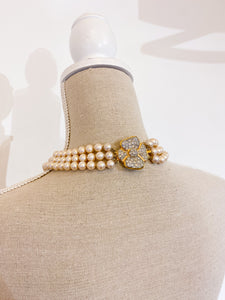 Collana 3 fili vintage