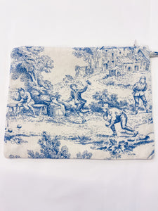 Pochette Toile de Jouy