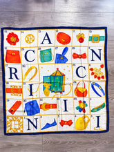 Carica l&#39;immagine nel visualizzatore di Gallery, Foulard vintage  90•90 cm