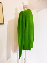 Carica l'immagine nel visualizzatore di Gallery, Maglione verde cachemire - Taglia 52