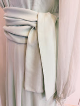 Carica l'immagine nel visualizzatore di Gallery, Abito lungo chiffon menta - Taglia 42