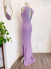 Carica l&#39;immagine nel visualizzatore di Gallery, Abito maglia lamè - Taglia S