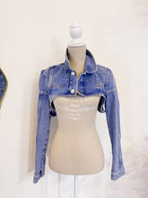 Carica l&#39;immagine nel visualizzatore di Gallery, Bolero denim - Taglia S