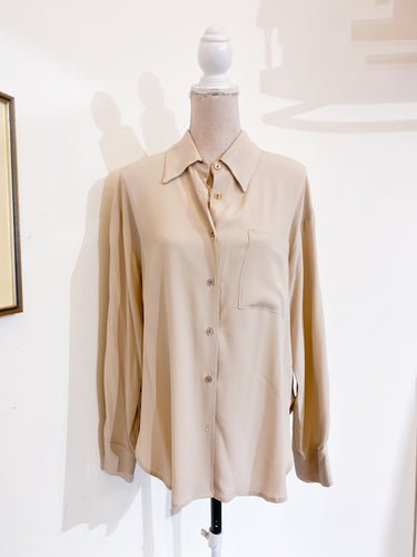 Camicia over seta ghiaccio