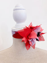 Carica l&#39;immagine nel visualizzatore di Gallery, Choker in seta papaveri