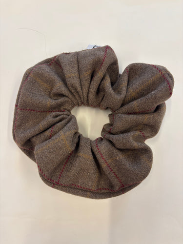 Elastico per capelli scozzese bordeaux