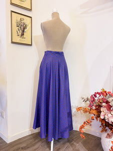 Silk tie skirt - Size 42