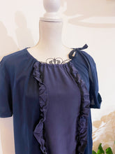 Carica l&#39;immagine nel visualizzatore di Gallery, Vestito blu - Taglia M
