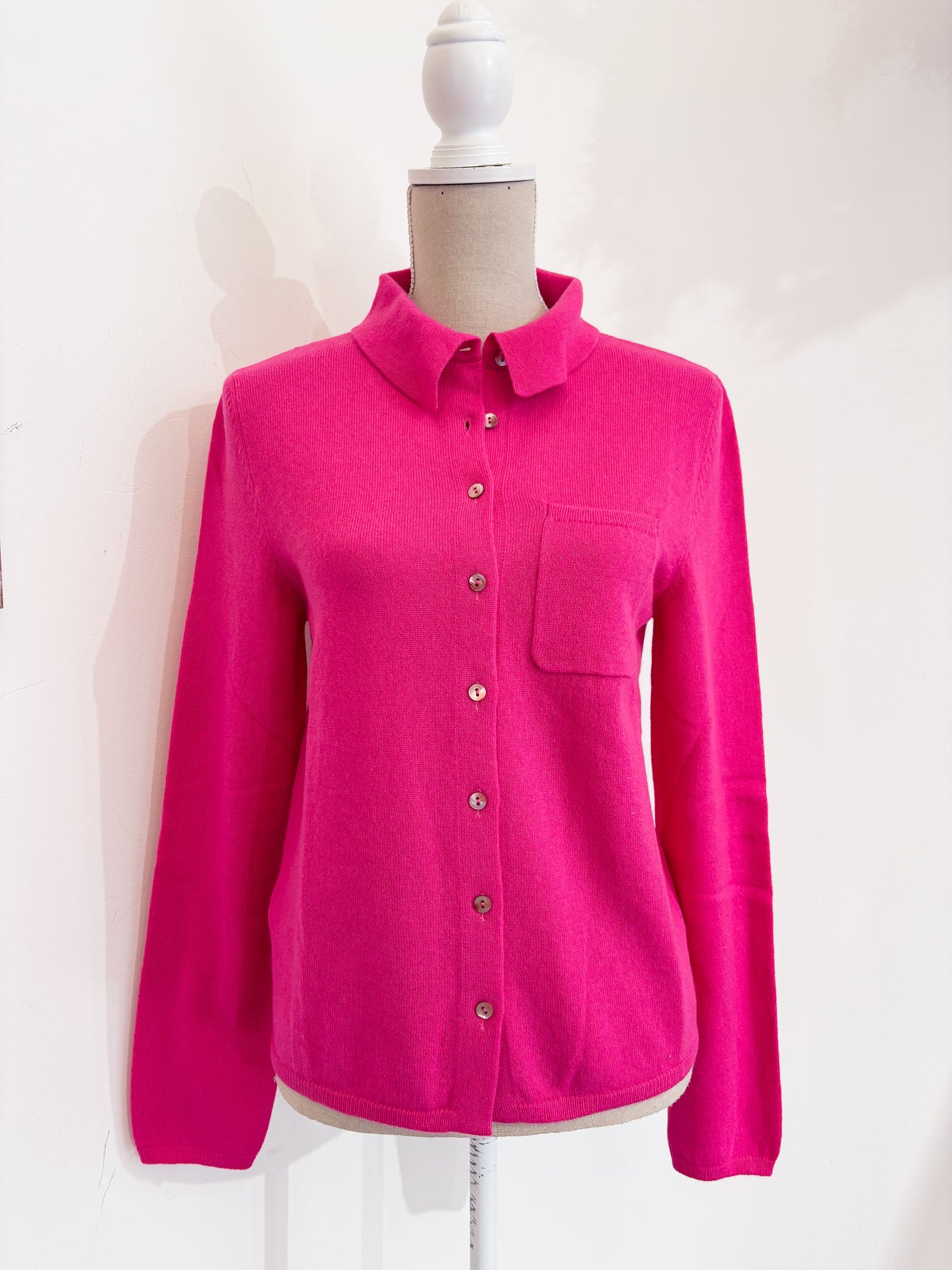 Cardigan polo cachemire - Taglia 42