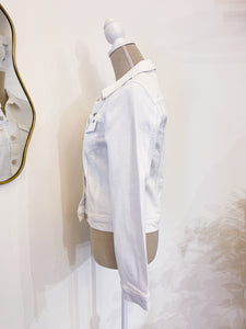 Giacca denim bianca - Taglia 38/40