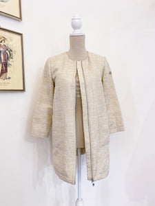 Ecru duster coat - Size 38