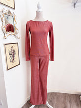 Carica l'immagine nel visualizzatore di Gallery, Pantalone zampa elasticizzato