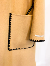 Carica l'immagine nel visualizzatore di Gallery, Cappotto double ricamo -