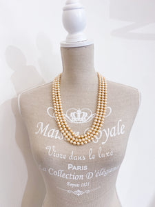 Collana 3 fili vintage