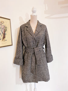 Cappotto piede de poule - Taglia 42