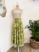Carica l&#39;immagine nel visualizzatore di Gallery, Gonna chiffon fiori