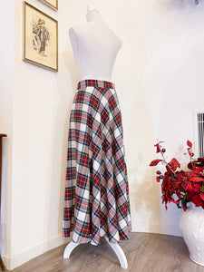 Gonna tartan Sartoriale- Taglia 44