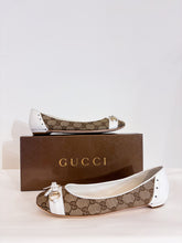 Load image into Gallery viewer, Ballerine Gucci monogram - 39 1/2
