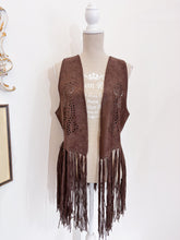 Load image into Gallery viewer, Gilet frange- Taglia unica