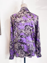 Carica l&#39;immagine nel visualizzatore di Gallery, Camicia raso di seta - Taglia 42