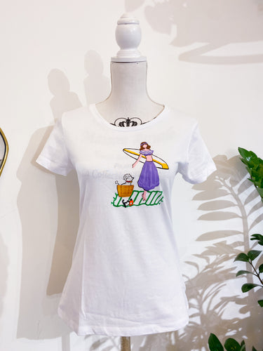Tshirt disegnata a mano - Taglia S