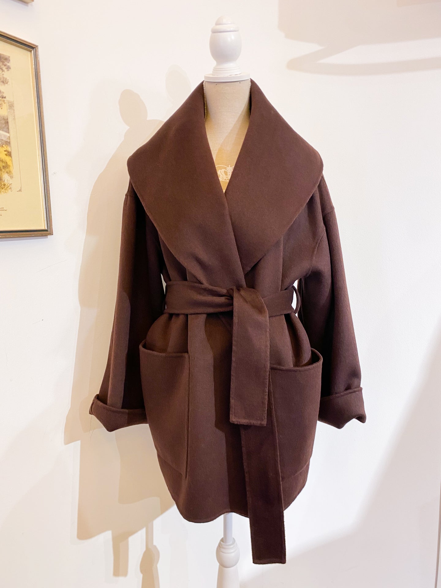 Giaccone sartoriale - cioccolato