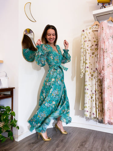 Abito lungo chiffon - Taglia 42