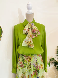 Camicia verde mela -