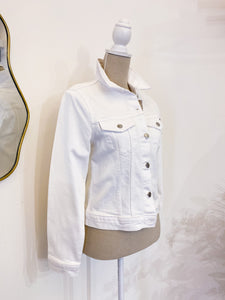 Giacca denim bianca - Taglia 38/40