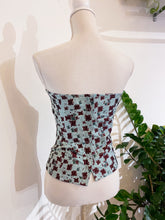 Carica l&#39;immagine nel visualizzatore di Gallery, Bustier broccato - Taglia 40