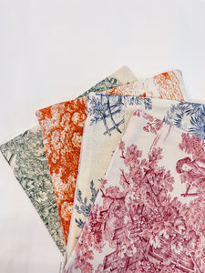 Pochette Toile de Jouy verdonej