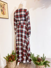 Load image into Gallery viewer, Abito lungo tartan Dress Stewart - Taglia 40