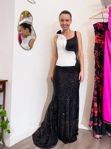 Gonna lunga paillettes - Taglia 44