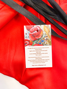 Corsetto papaveri - Taglia S