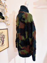Carica l'immagine nel visualizzatore di Gallery, Cardigan miu miu camouflage- Taglia M
