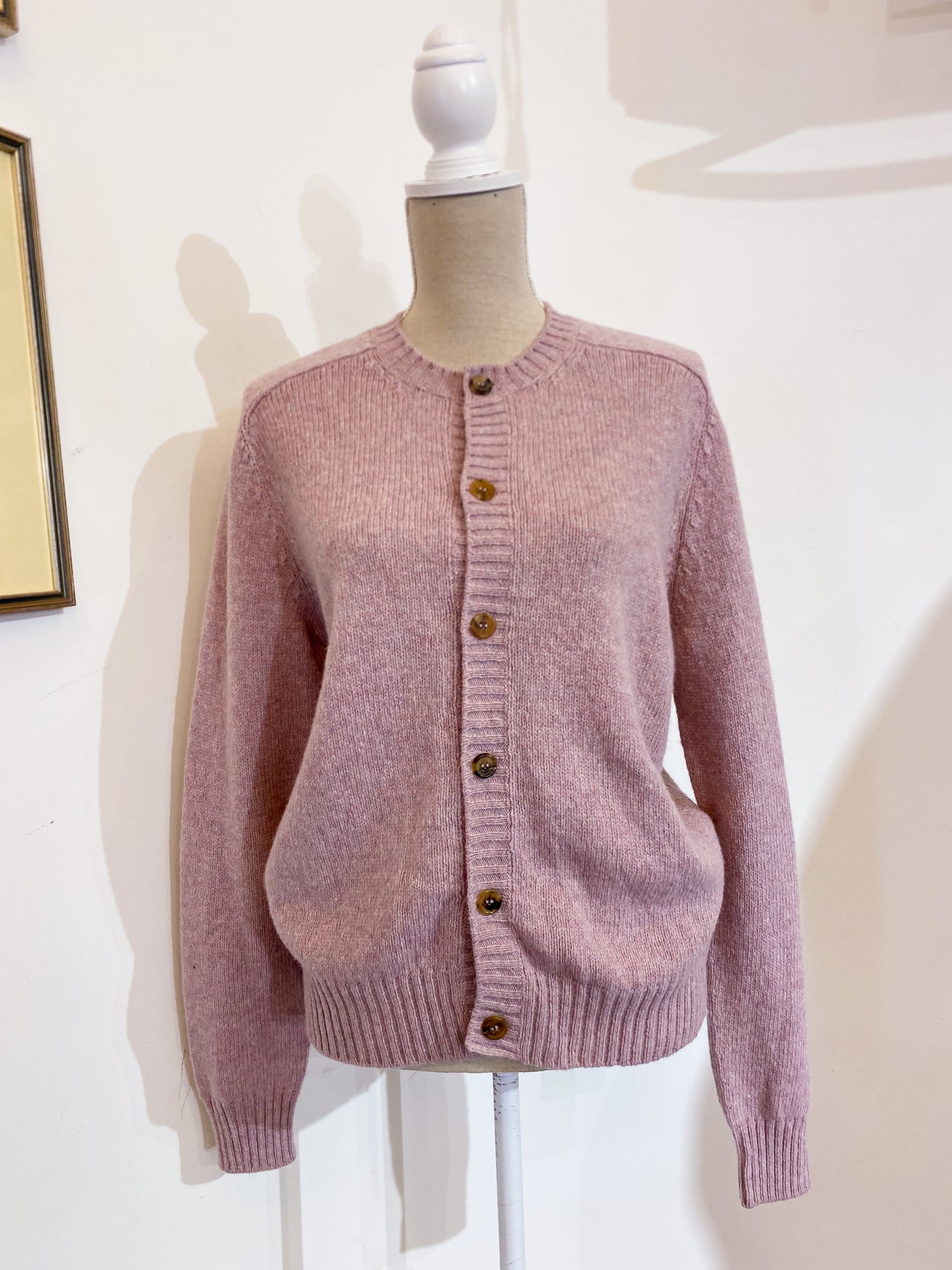 Cardigan Lana shetland- Taglia 48