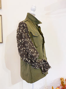 Tweed sleeve jacket - One size