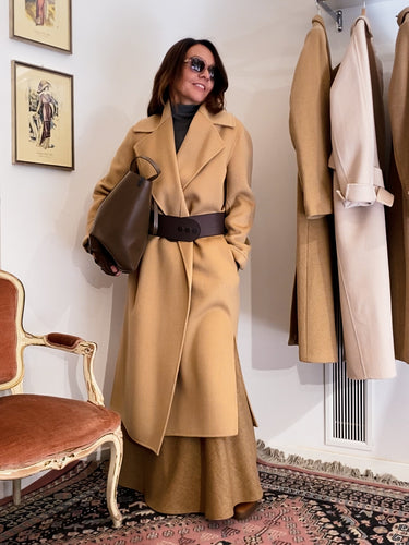 Cappotto double - Cammello
