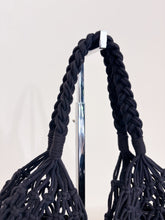 Load image into Gallery viewer, Borsa macramè nero