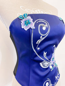 Corsetto dipinto a mano
