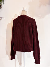 Carica l'immagine nel visualizzatore di Gallery, Maglione bordeaux - Taglia 52