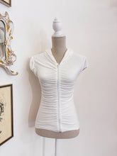 Carica l'immagine nel visualizzatore di Gallery, Maglia arricciata con cappuccio - Taglia XS- S