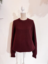 Carica l'immagine nel visualizzatore di Gallery, Maglione bordeaux - Taglia 52