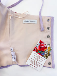 Bustier papaveri - Taglia S