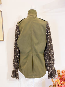 Tweed sleeve jacket - One size