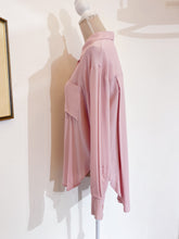 Load image into Gallery viewer, Camicia over seta rosa