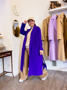 Cappotto double - Viola