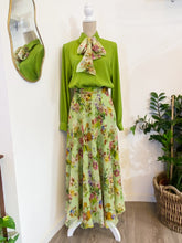 Carica l&#39;immagine nel visualizzatore di Gallery, Gonna chiffon fiori