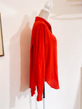 Load image into Gallery viewer, Camicia over seta corallo