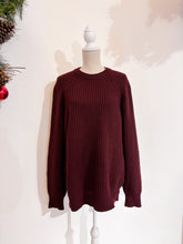 Carica l'immagine nel visualizzatore di Gallery, Maglione bordeaux - Taglia 52